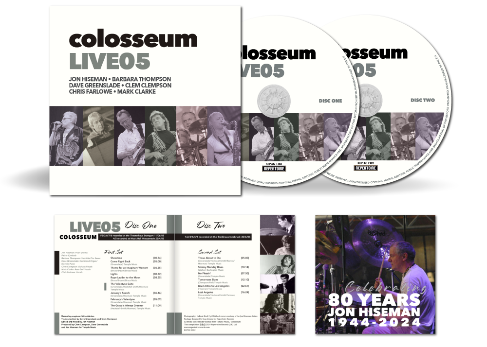 Tribute to Jon Hiseman on his 80th Birthday Repertoire Records