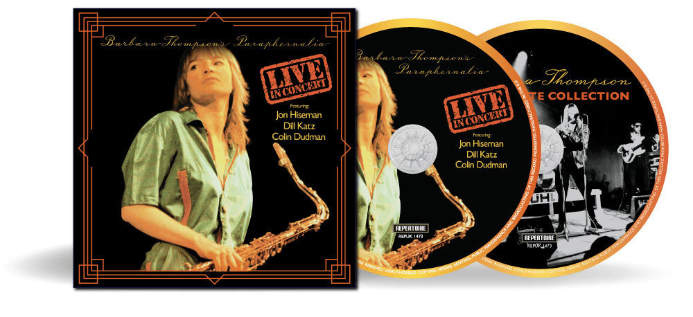 Barbara Thompson’s Paraphernalia – Live In Concert 1980 Packshot